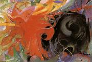 Franz Marc Fighting forms USA oil painting artist